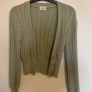 Wilfred plunge cardigan